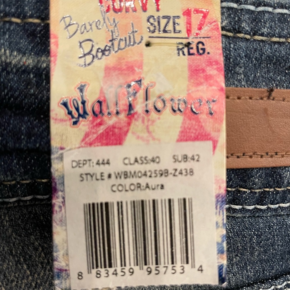 Wallflower Women's Boot Cut Jeans - Blue